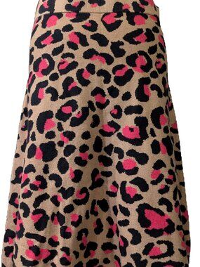 CATO Leopard print skirt. Hot pink💞